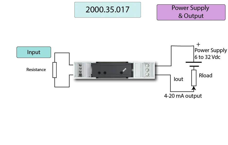 Resistance data logger wiring diagram
