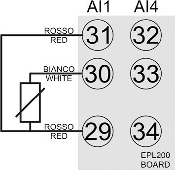 3-wire RTD input PLC wiring diagram