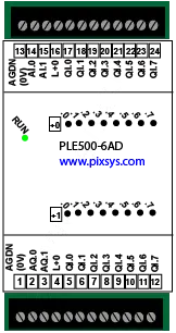 Modular digital input output module wiring diagram