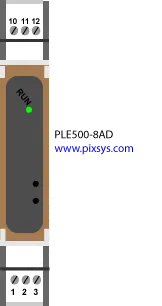 Modular PLC with analog input output wiring diagram