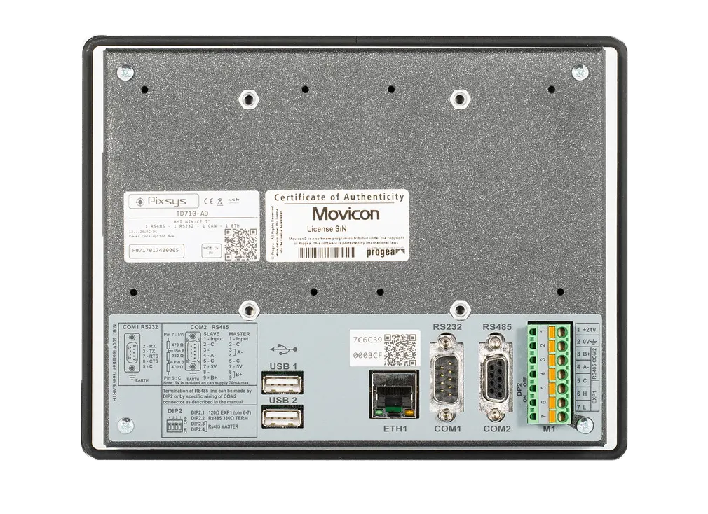 7 inch HMI screen Wiring Digaram